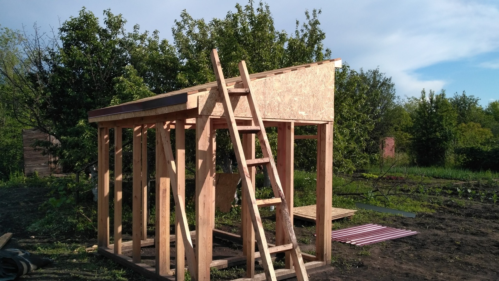 Work in the country - My, Dacha, Building, Place to rest, Alcove, , Longpost, With your own hands, Rukozhop