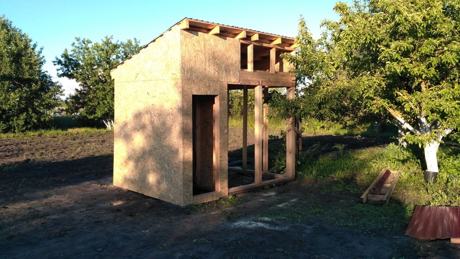 Work in the country - My, Dacha, Building, Place to rest, Alcove, , Longpost, With your own hands, Rukozhop