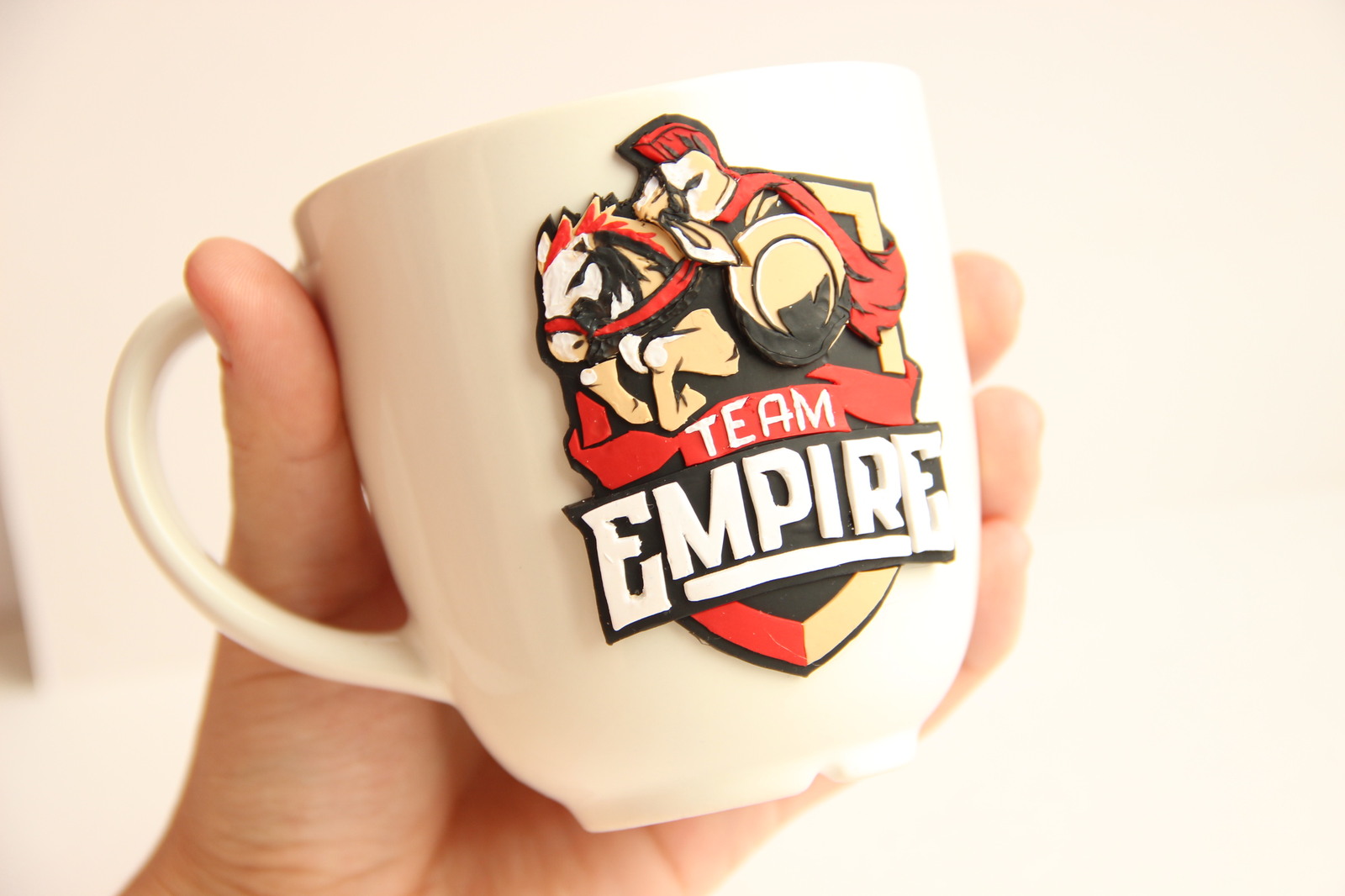 Mug for fans Team Empire. Handmade. - My, Team Empire, Handmade, Handmade, Needlework without process