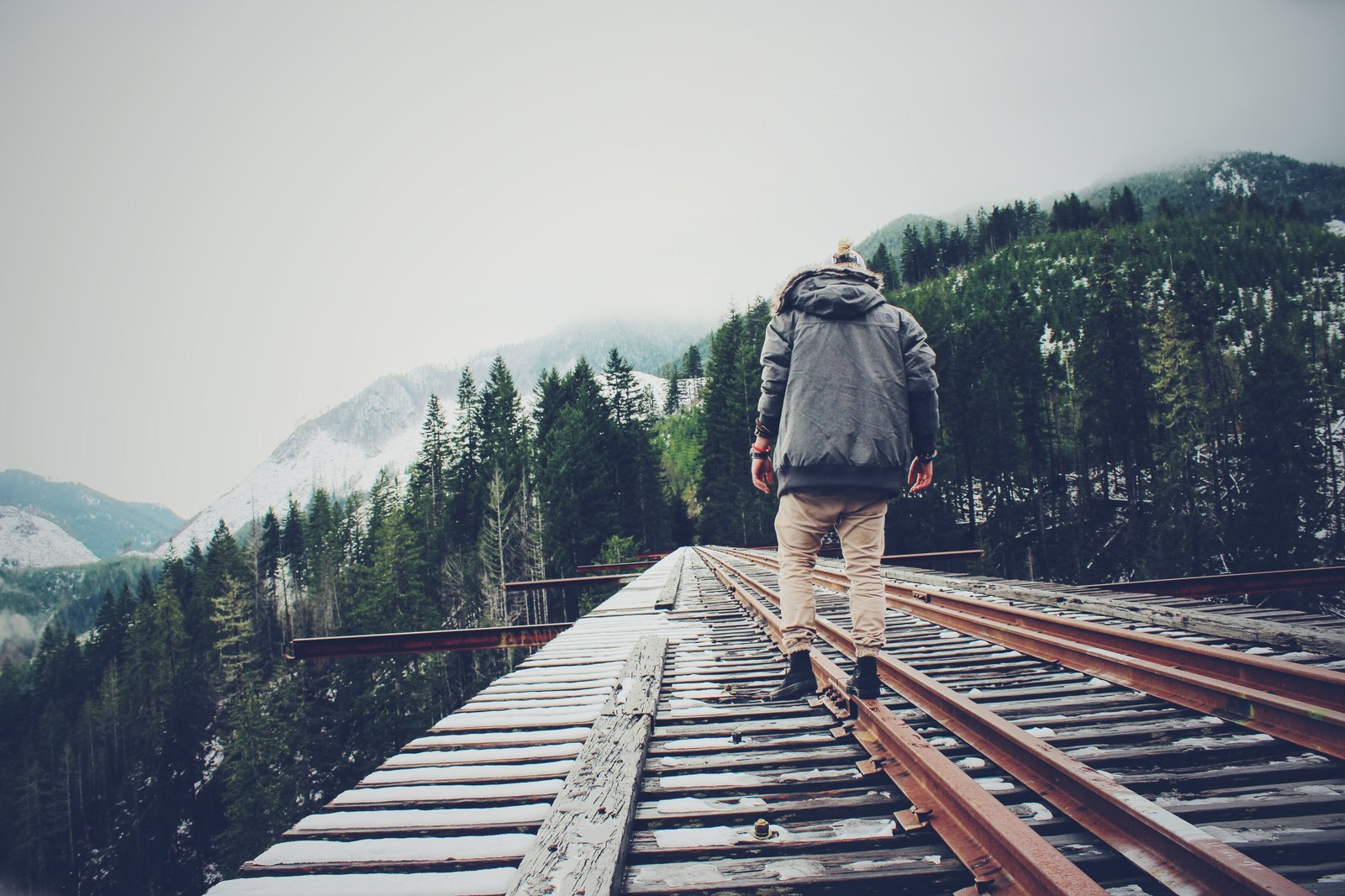 The Vance Creek Bridge - Bridge, Nature, Beautiful view, Lost in Time, Longpost