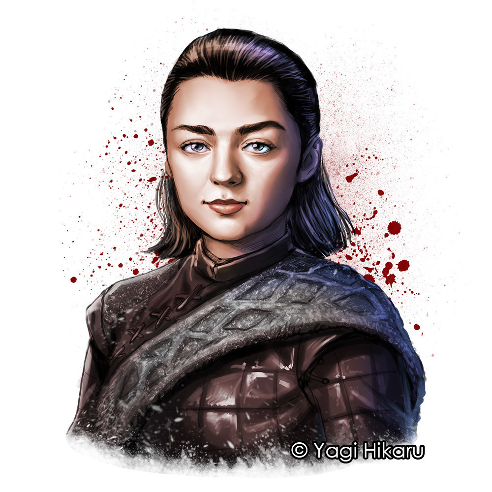 Art by Yagi Hikaru - Game of Thrones, Art, Longpost