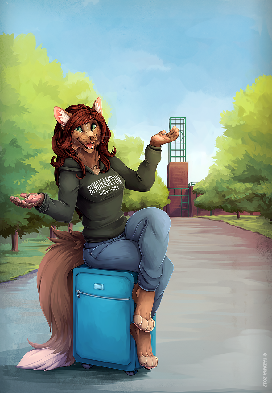 Graduated - Students, Art, Furry, Tazara, cat