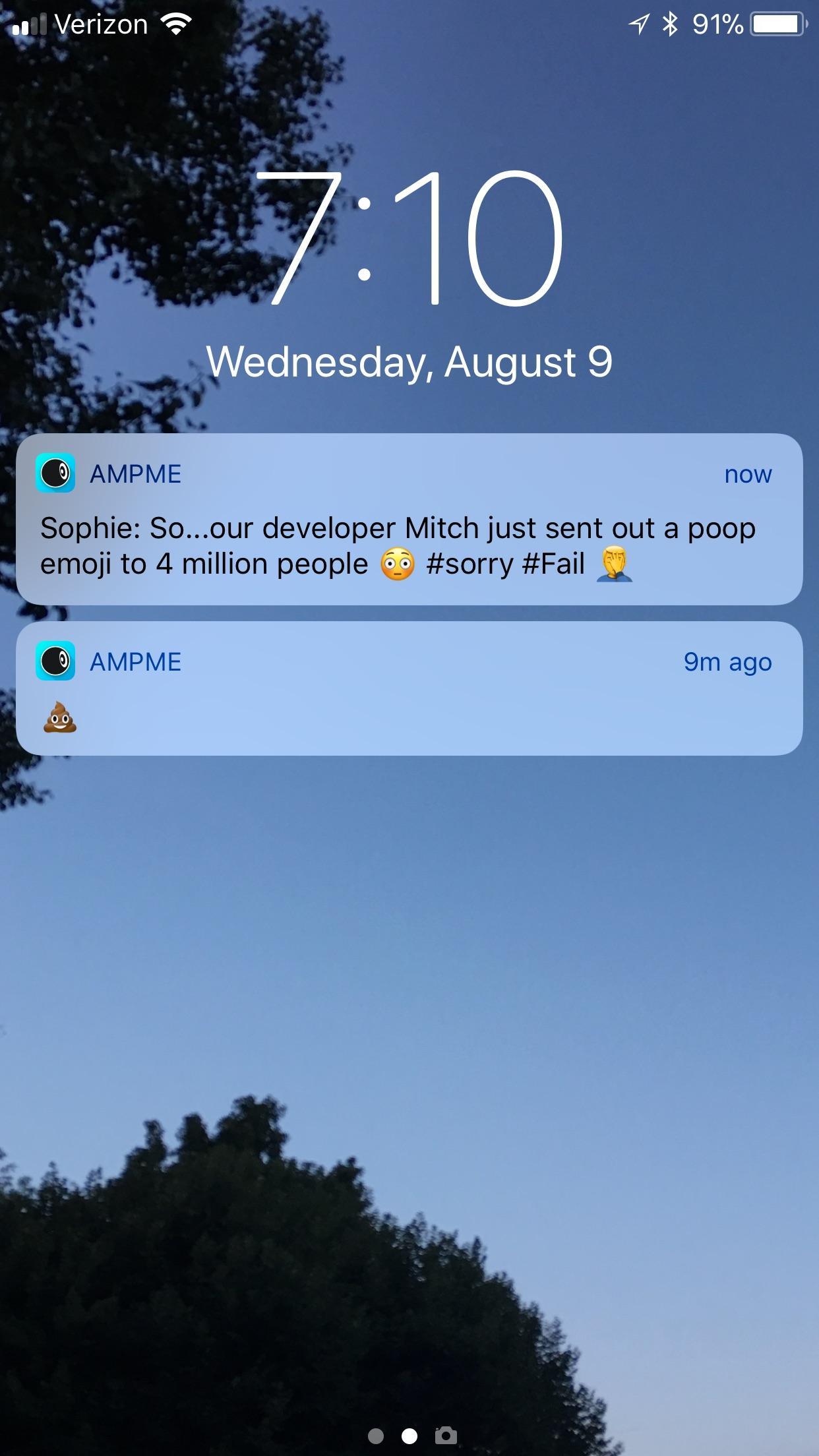 Looks like someone gets fired - Push Notifications, Emoji, Fail, Facepalm