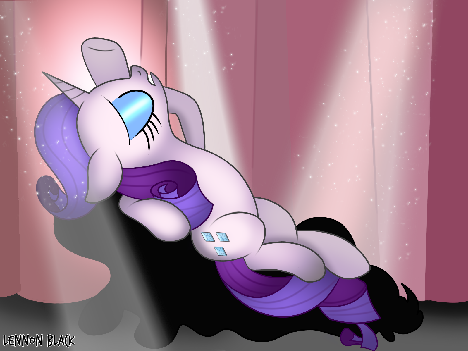 Sure I Can Be A Drama Queen... - My Little Pony, PonyArt, Rarity, MLP Season 7, Lennonblack