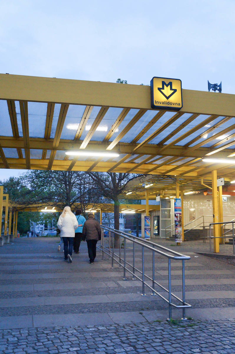 One of the metro stations in Prague - Metro, Prague