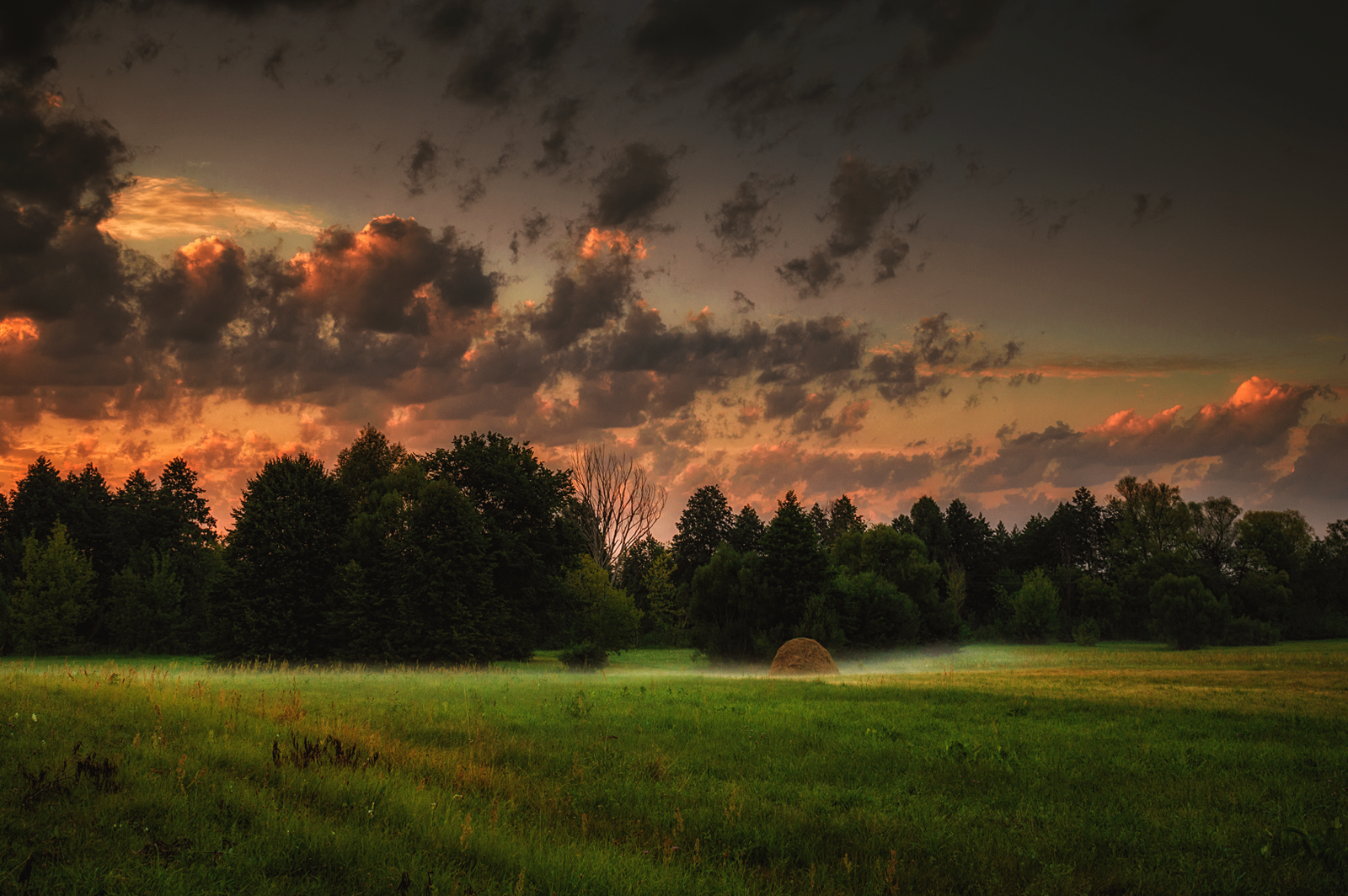 Open spaces - My, Nature, Landscape, Rainbow, Longpost