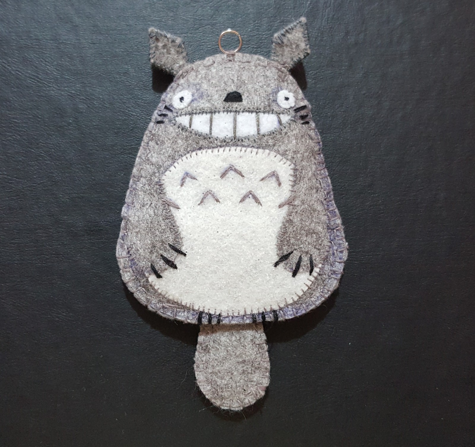 Handmade My works from felt. My Neighbor Tottoro cartoon character in different colors. Height 15 cm. Keychain 750r. - My, Handmade, Handmade, Needlework, , Felt, Creation, Longpost, My neighbor Totoro