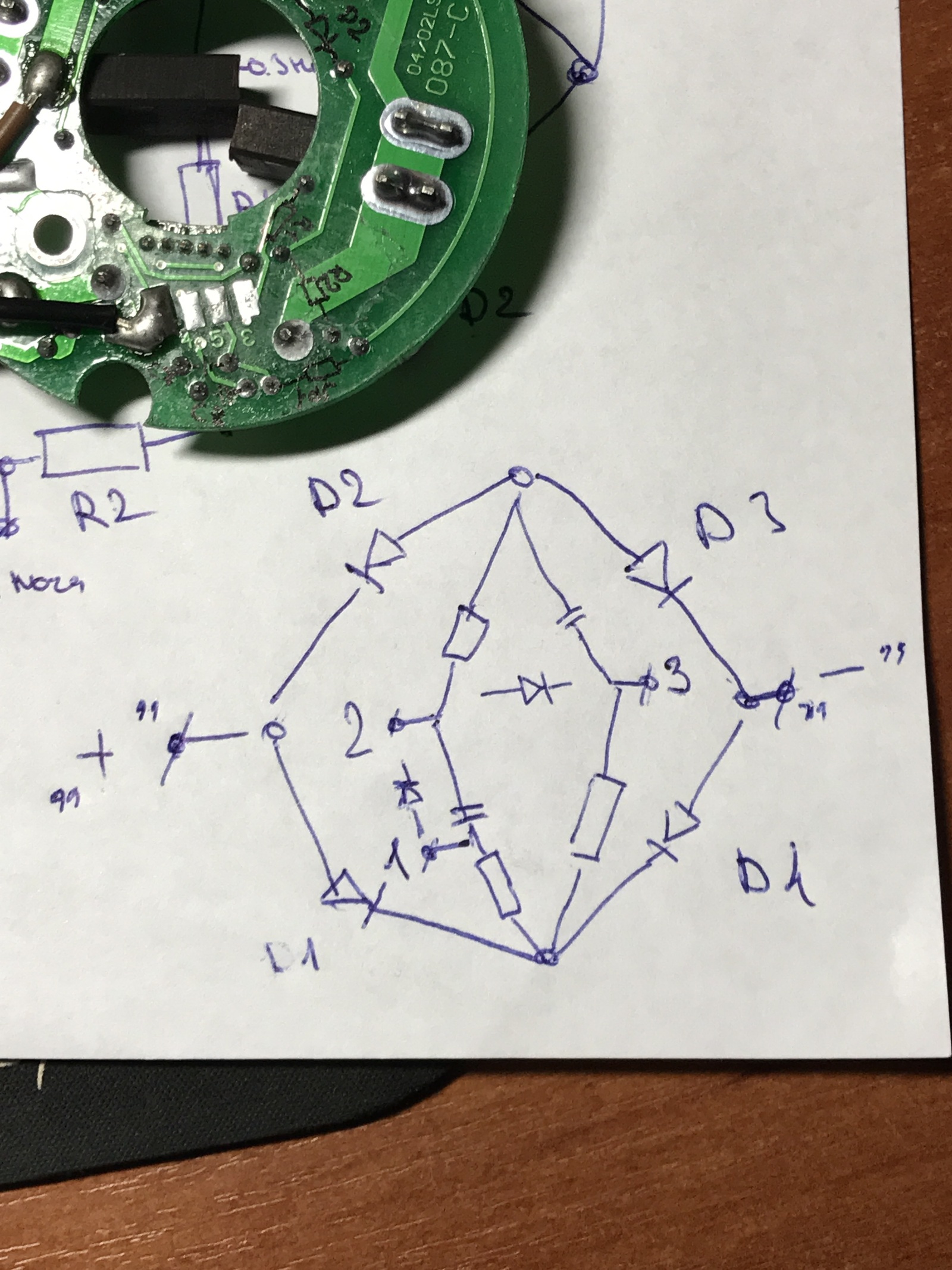 People! SOS! Help to establish what kind of animal with three legs ?! - My, Electric motor, , , Electronics, Longpost, Engine