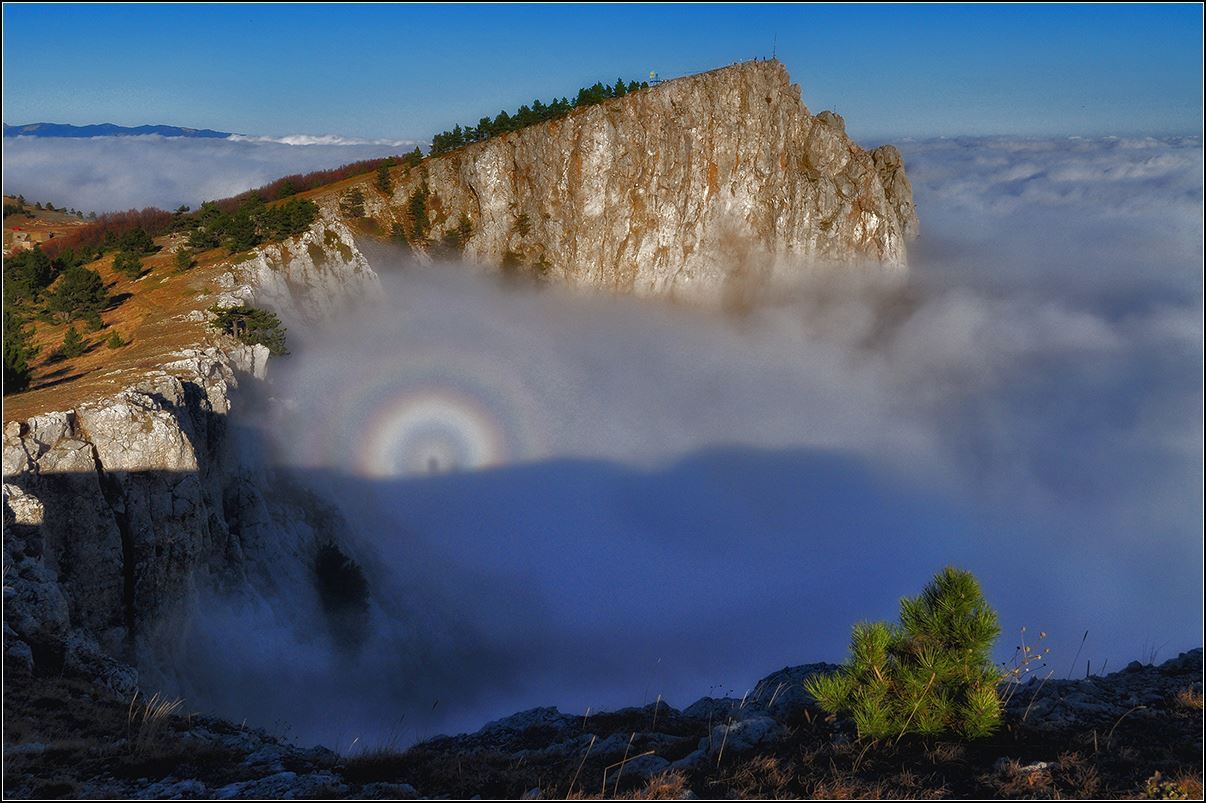 Brocken Ghost - Brocken Ghost, Optical phenomenon, Nature, The photo