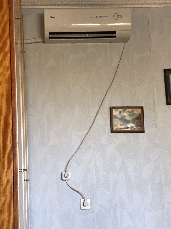 Why? Because you can - Air conditioner, Logics, I can, Power socket