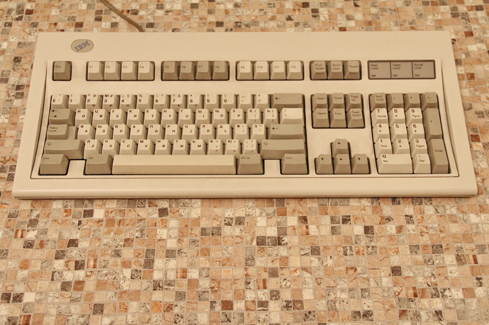 IBM Model M - Моё, Клавиатура, Ibm, Ретро, Длиннопост