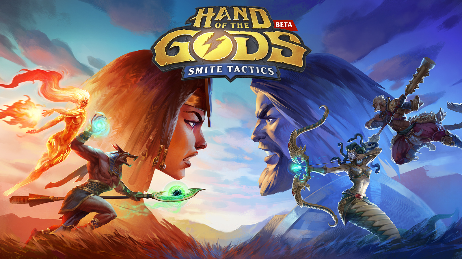 Закрытый Бета-тест Hand of the gods Smite Tactics | Пикабу