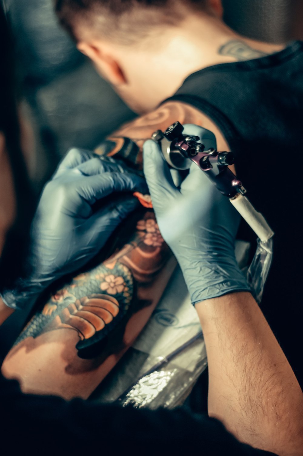 Художественная татуировка как произведение искусства NKtechnology - Моё, Тату, Tattooink, Тушь, Скетч, Арт, Nktechnology, Длиннопост