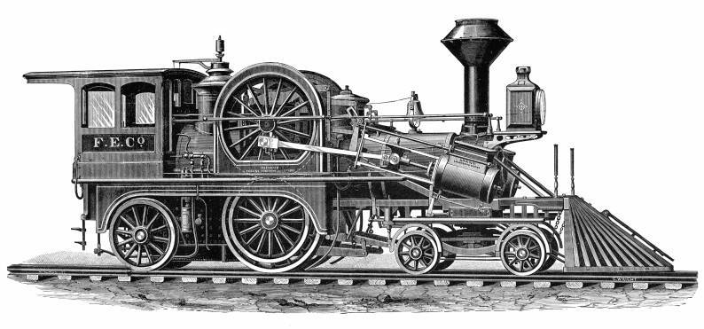 Fontaine's locomotive, or a little more about strange locomotives - Story, Retro, Locomotive, Technics