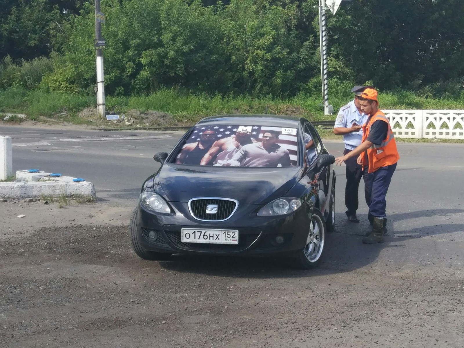 Новый уровень тонировки - Моё, Тонировка, Неожиданно, ГИБДД