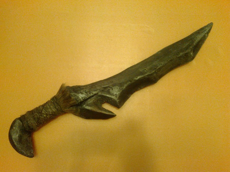 A bit of Skyrim - My, The Elder Scrolls V: Skyrim, With your own hands, Dagger, Games, Cosplay, Longpost