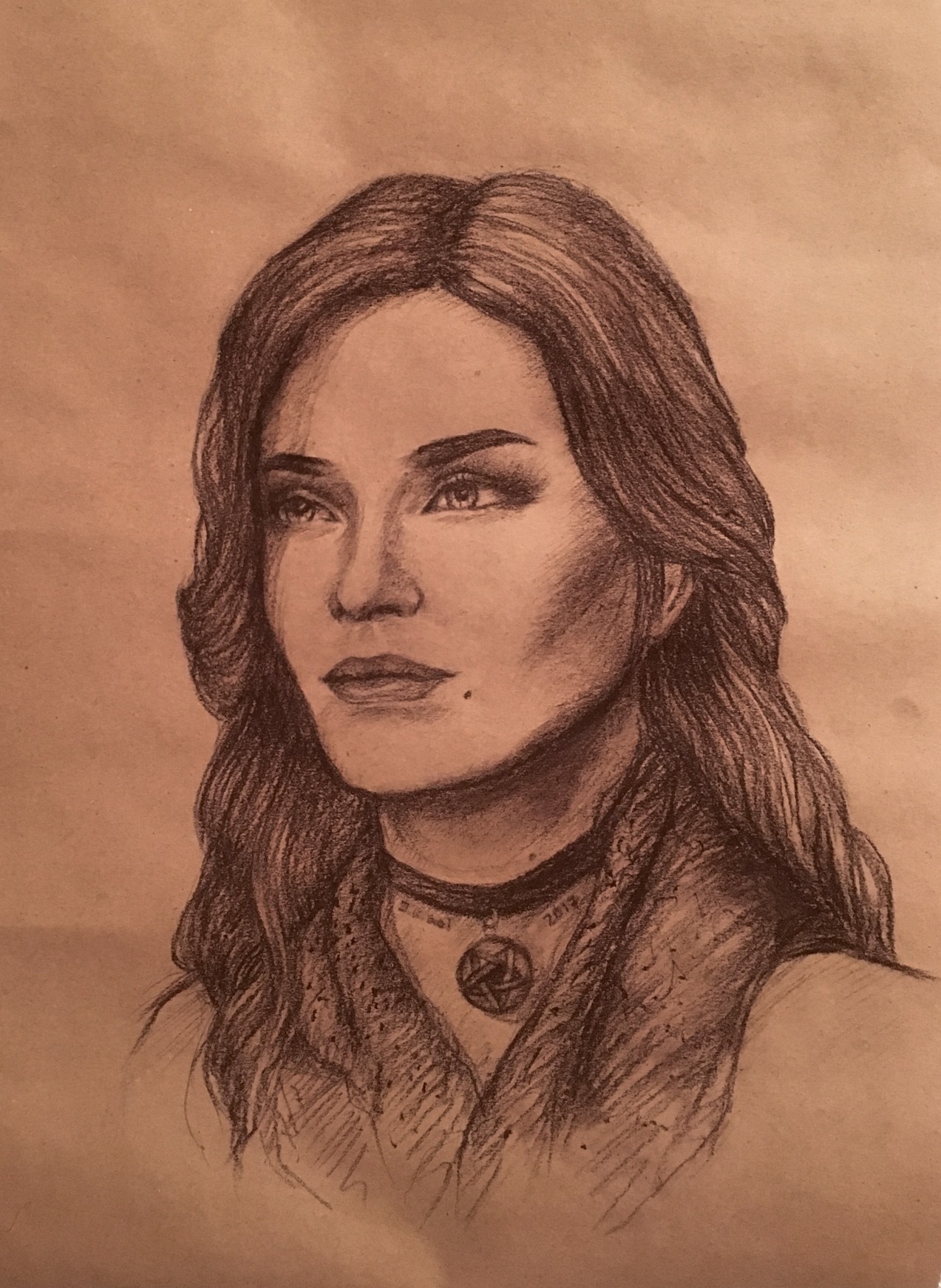 Yennefer of Vengerberg - My, Witcher, The Witcher 3: Wild Hunt, Yennefer, Art, The Witcher 3: Wild Hunt, Drawing, Traditional art, Creation