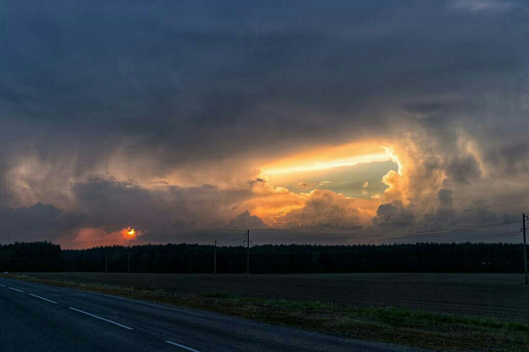 open portal - Sunset, Portal, Sky