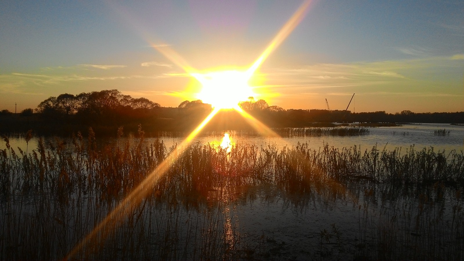 In the continuation of the battle of sunsets, I was looking through old photos, and here, like broads, the universal - My, Battle of sunsets, Nature