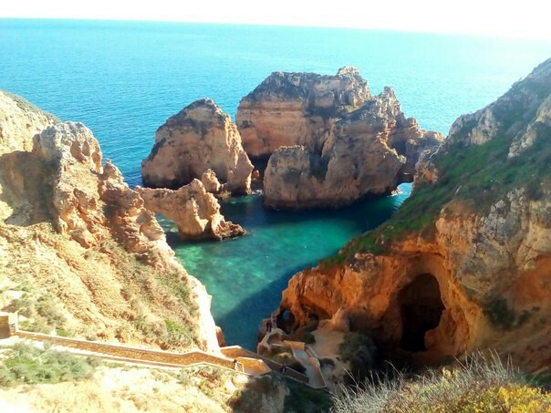 Beautiful places. - My, Sea, beauty of nature, Portugal, Photo on sneaker, Longpost