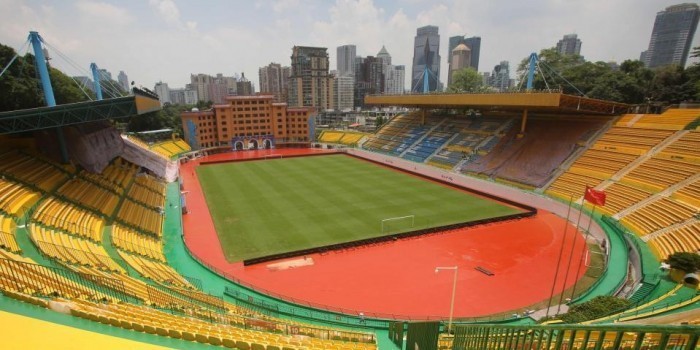 Repainting the home stadium for good luck, the Chinese football team began to win - Football, Stadium, Longpost, So thats the point