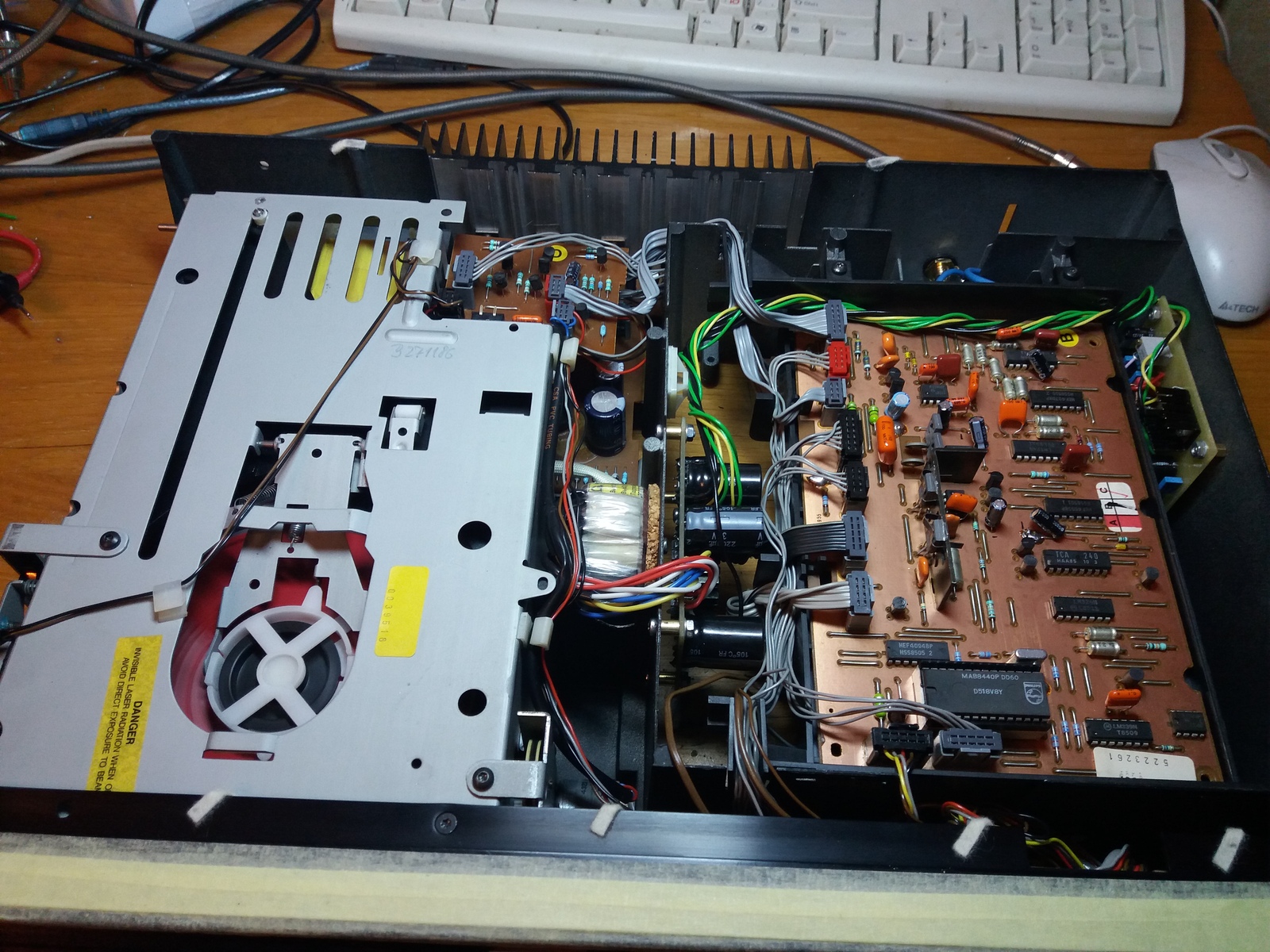 Easy tweak of PHILIPS CD304 player - My, Samara, Electronics repair, Folk Audio Custom, CD, Music, Longpost