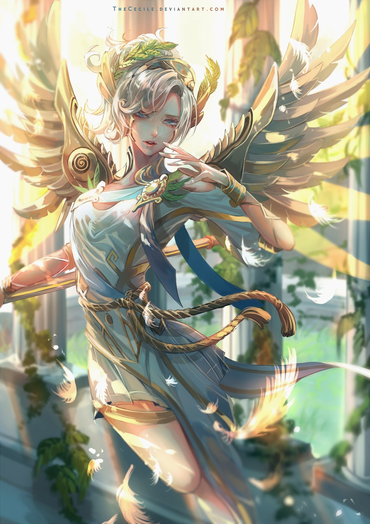 Goddess - Overwatch, Mercy, Thececile