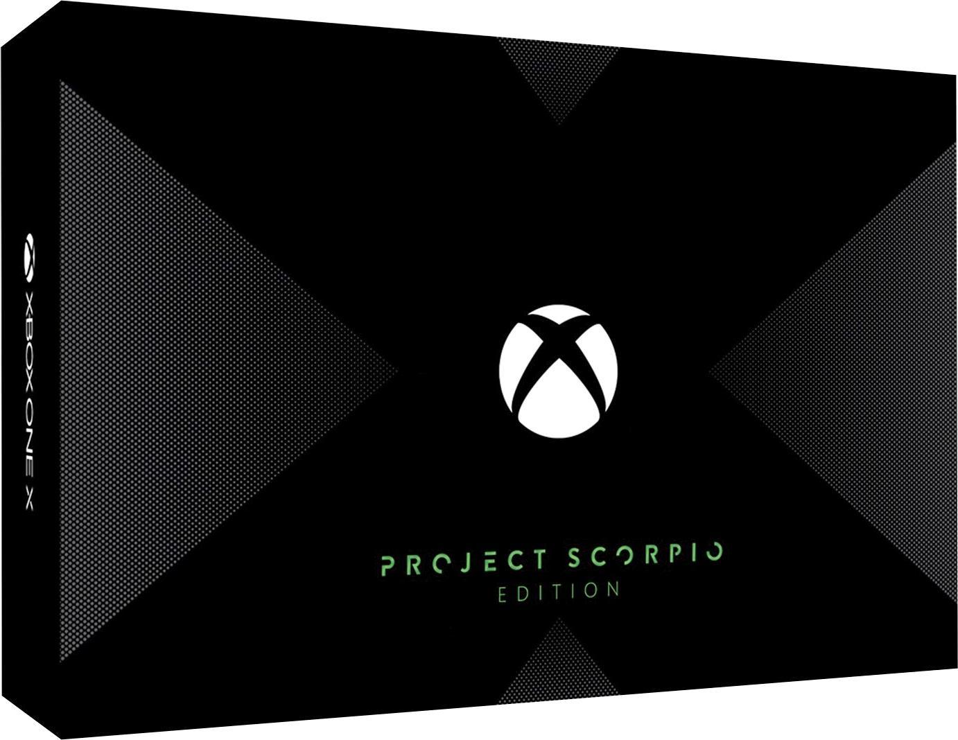 В сети появились изображения особого издания XBOX One X под названием Project Scorpio Edition - Xbox One X, Evleaks, Gamescom, Утечка, Twitter, Длиннопост