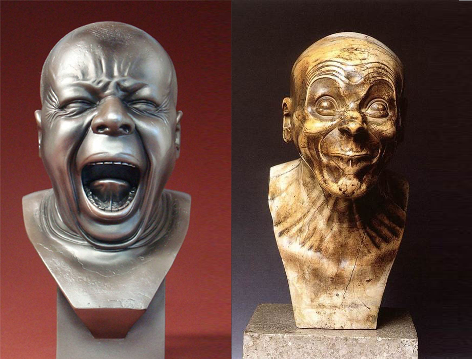 Heads of Franz Messerschmidt - Sculpture, Head, Life stories, , Bust, Longpost