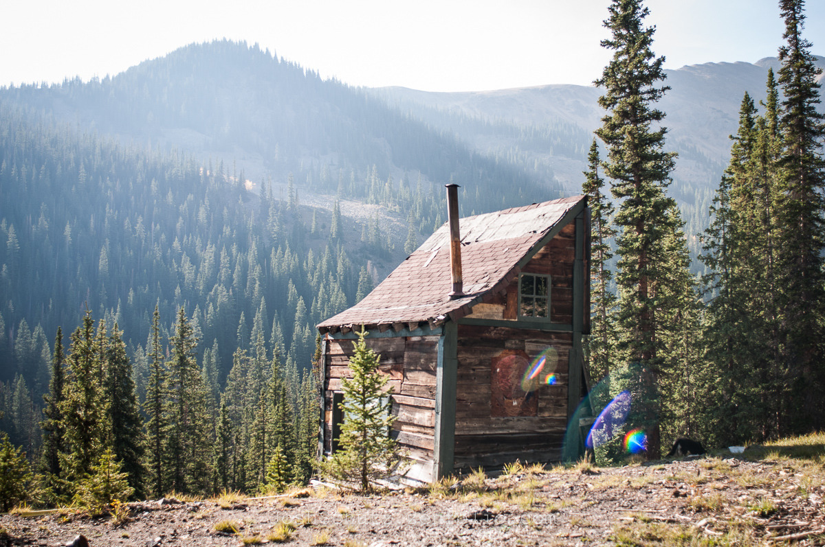 House in the mountains of Colorado - The mountains, USA, Colorado, Longpost, House in the woods