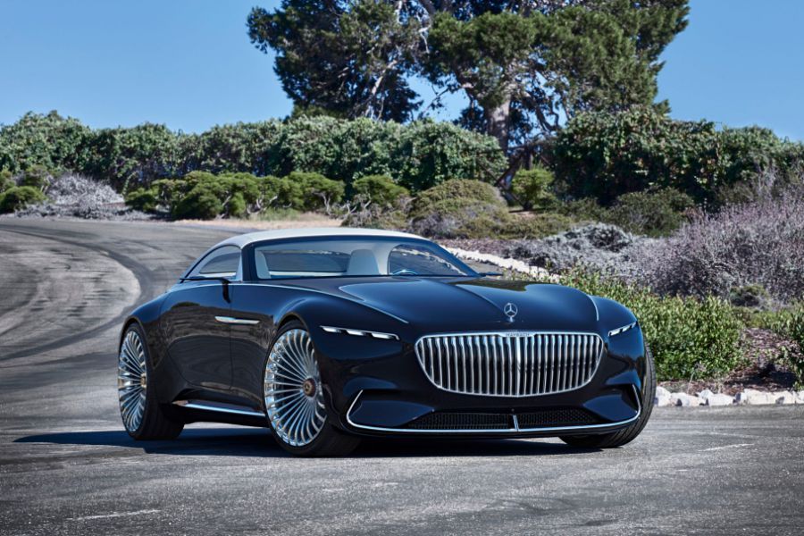 Электрический кабриолет Vision Mercedes-Maybach 6 - Мерседес, Авто, Электромобиль, Дизайн, Будущее, Длиннопост