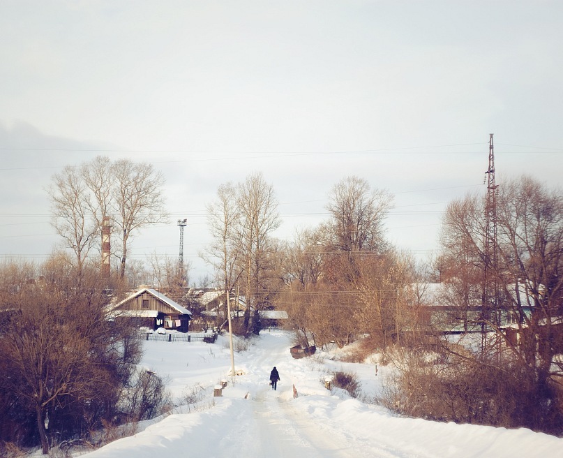 Rzhev city, Tver region, winter 2011 - My, My, Rzhev, Winter, The photo, Photographer, Hello reading tags