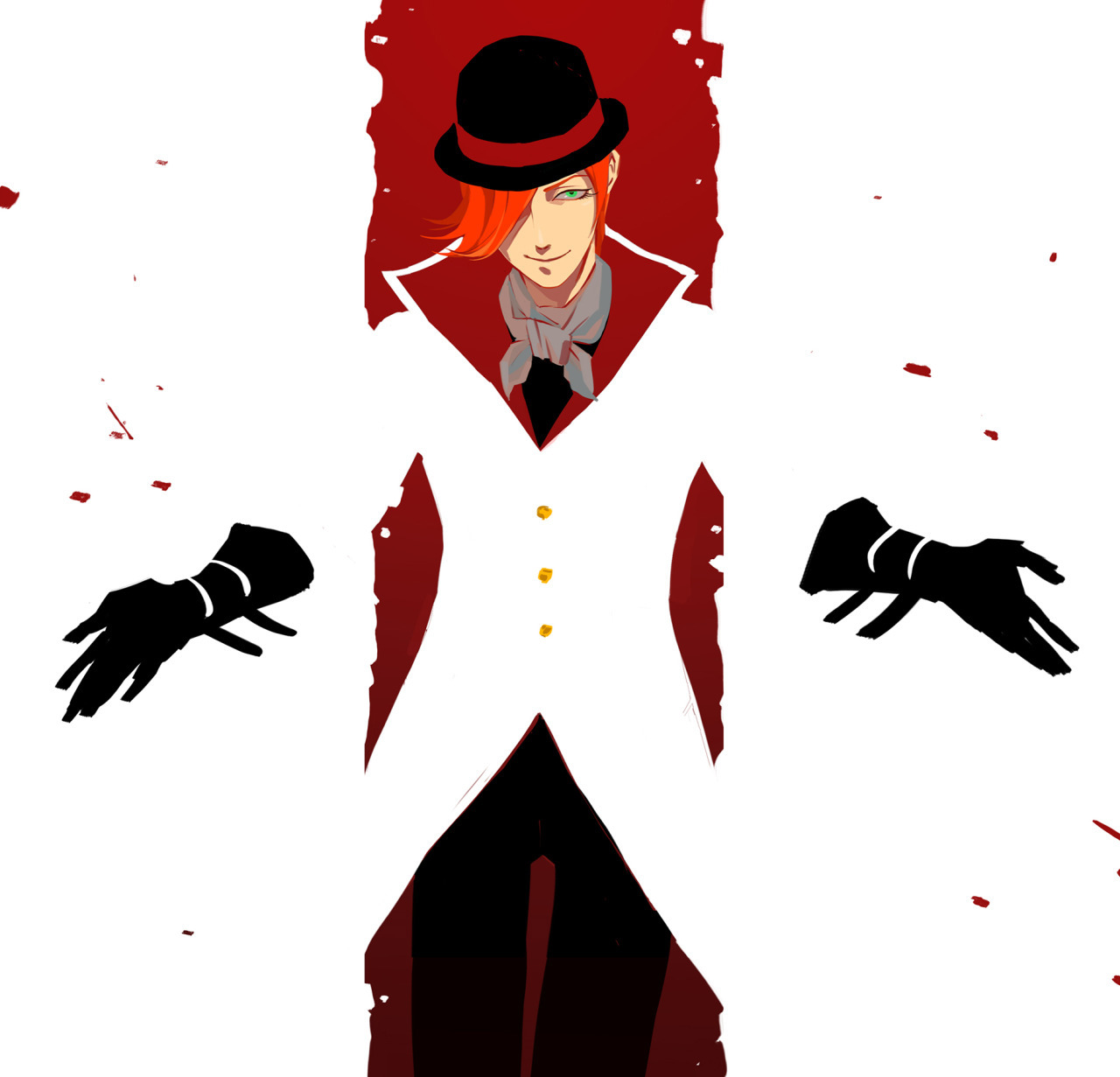 Minimalism. - RWBY, Roman Torchwick, Anime, Not anime