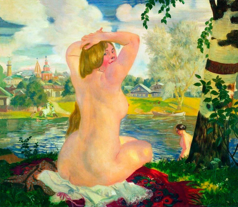 I'm with you! I conjure in the name of Kustodiev! - Moderator, Strawberry