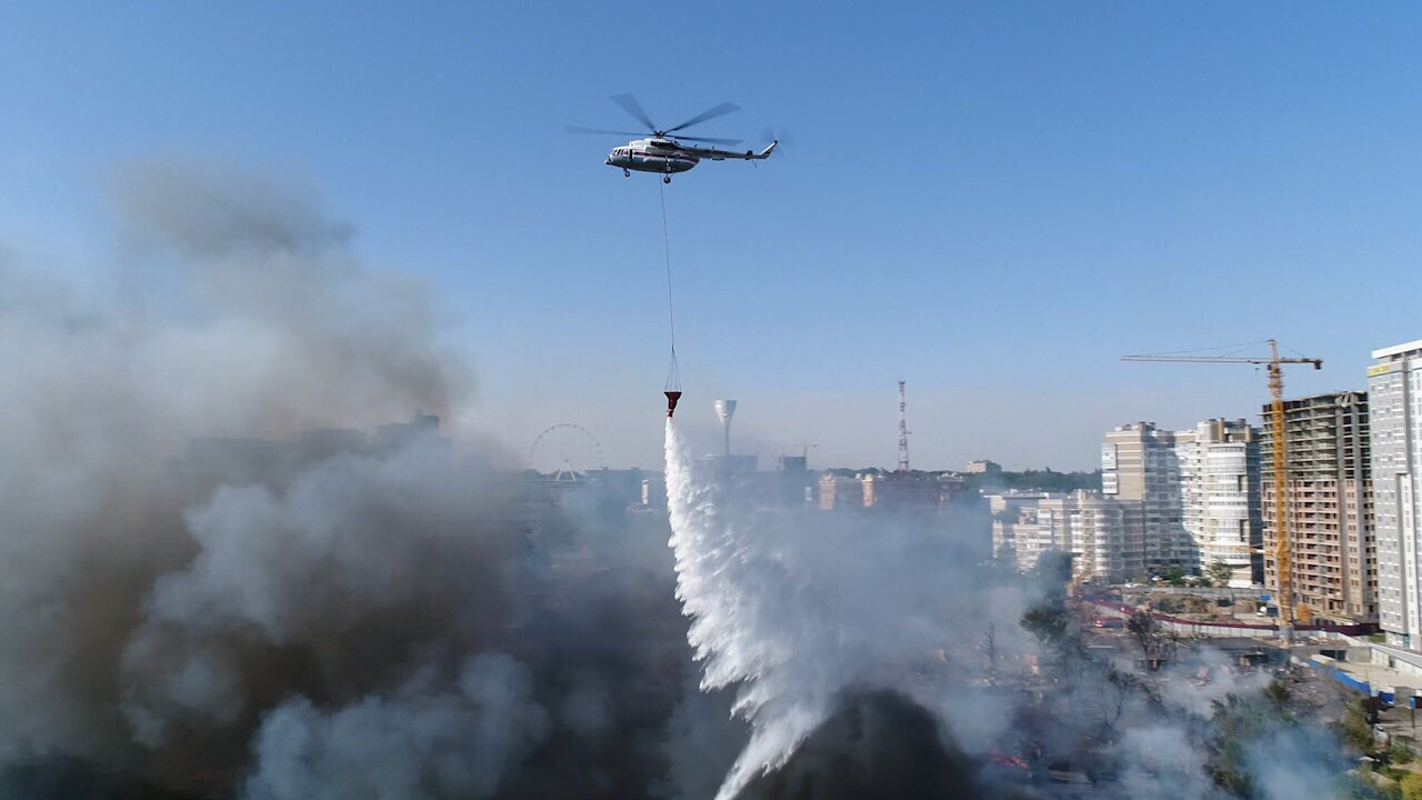 Fires in Rostov - Rostov-on-Don, Fire, Football fans, Longpost