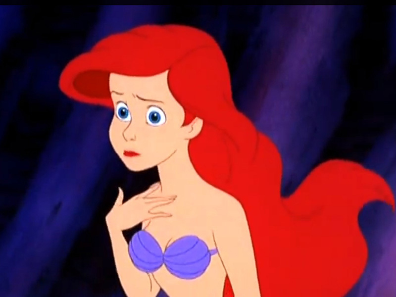 How does the Little Mermaid figure out which sea creatures are her friends and which ones are her bra? - the little Mermaid, Bra