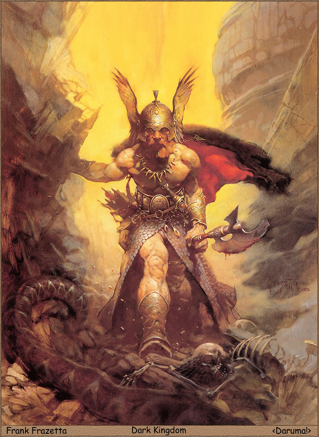 Fantastic Worlds Frank Frazetta - NSFW, Frank Frazetta, Frank Frazetta, Artist, Illustrator, Fantasy, Fantasy, Longpost