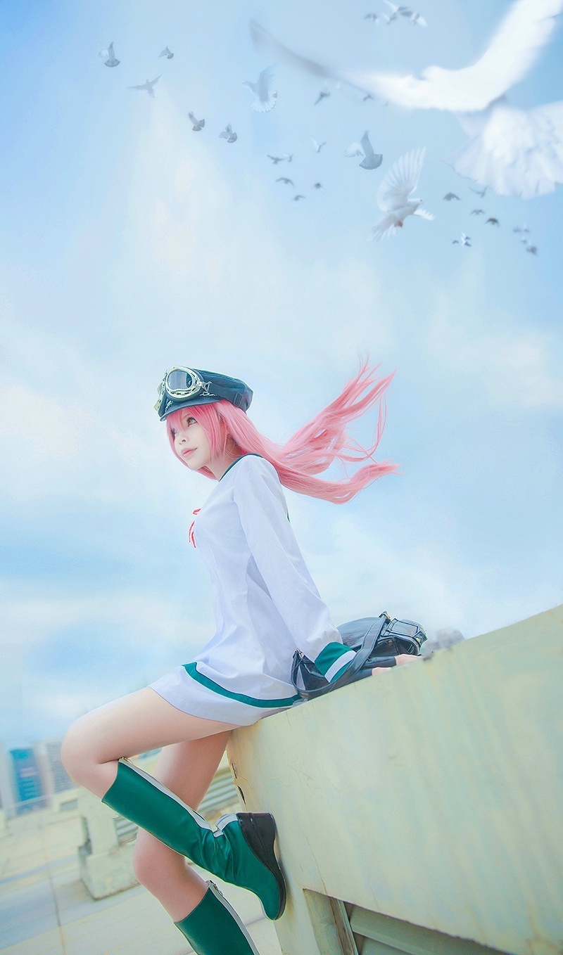 Simca cosplay - Косплей, Аниме, Air Gear, Simca, Длиннопост, Розовые волосы