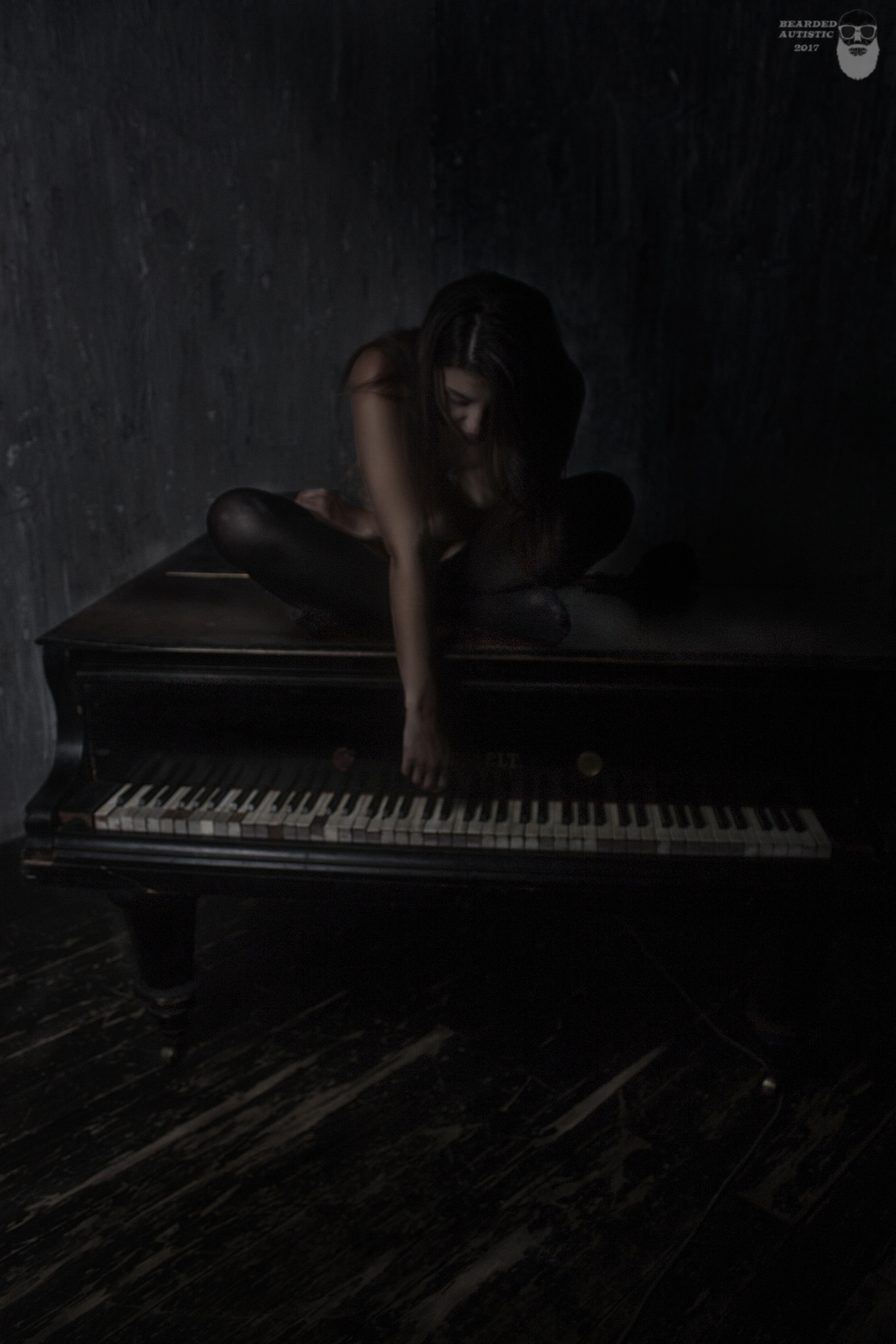 I was going to sell the piano, and then she climbed - My, The photo, Piano, Dream, 