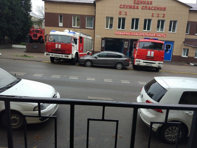 When I decided to park in front of the exit from the fire station - Fire Department, Auto, Smart guys, Longpost, Firefighters