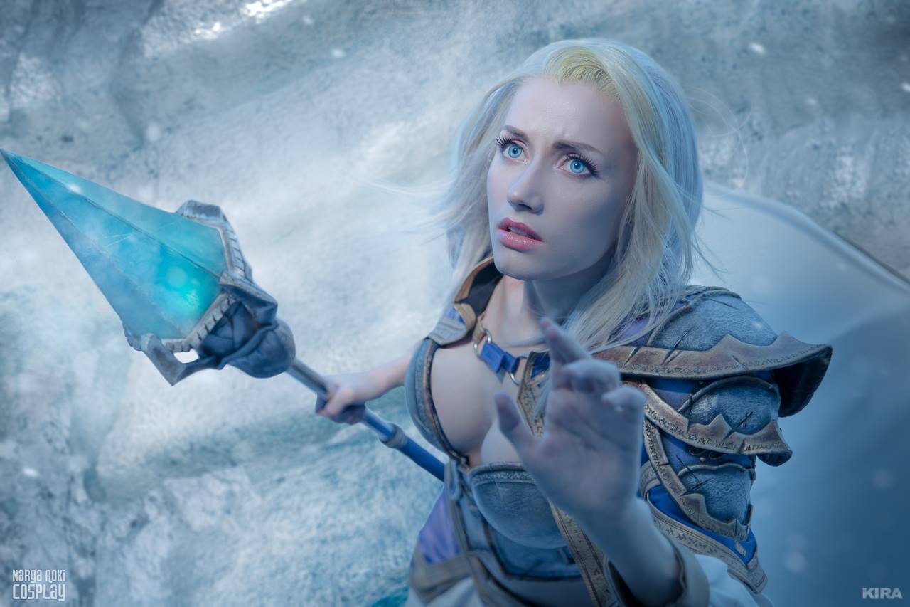 Джайна Рыцарь Смерти - Джайна Праудмур, Warcraft Cosplay, Hearthstone, Narga Aoki, Frost Lich Jaina, Косплей, Длиннопост, Warcraft