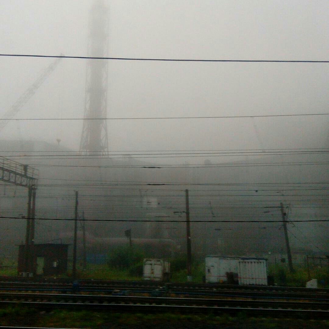 Post-apocalyptic? Chernobyl? No, Cherepovets in the morning - My, Post apocalypse, Chernobyl, Cherepovets