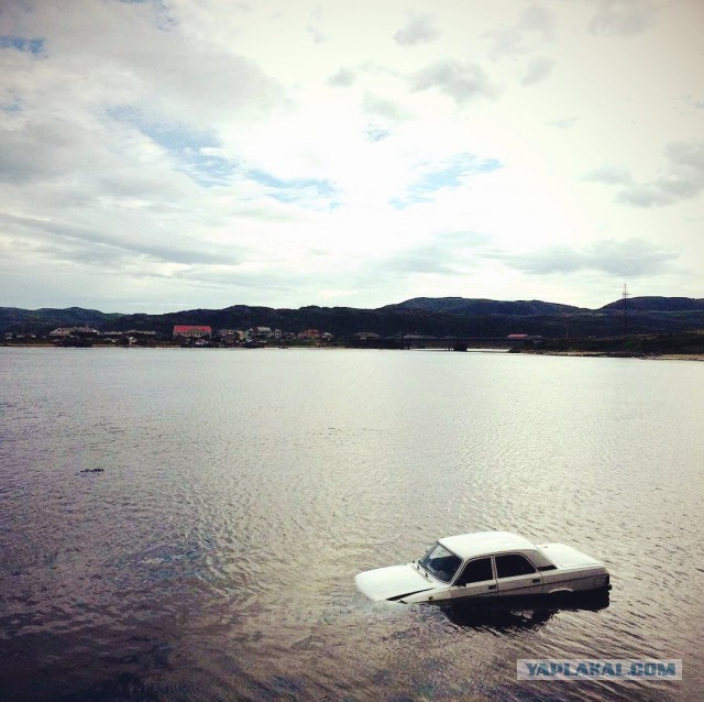 Волга медленно впадает в Баренцево море. - Волга, Вода, Фотография