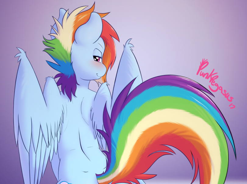 Rainbow ... about whom we rejoice ... - Rainbow dash, PonyArt, My little pony