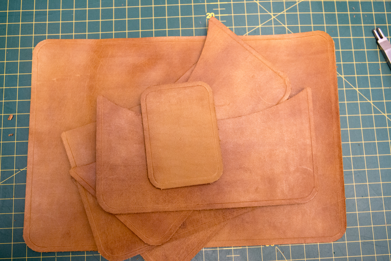 DIY purse - My, With your own hands, Leather, Do it yourself, Leather craft, Longpost