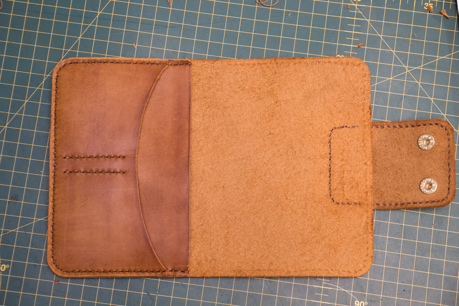 DIY purse - My, With your own hands, Leather, Do it yourself, Leather craft, Longpost