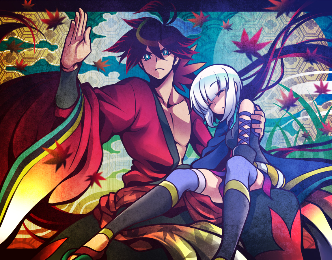 Стратег и меч - Anime Art, Аниме, Katanagatari, Togame, Shichika Yasuri