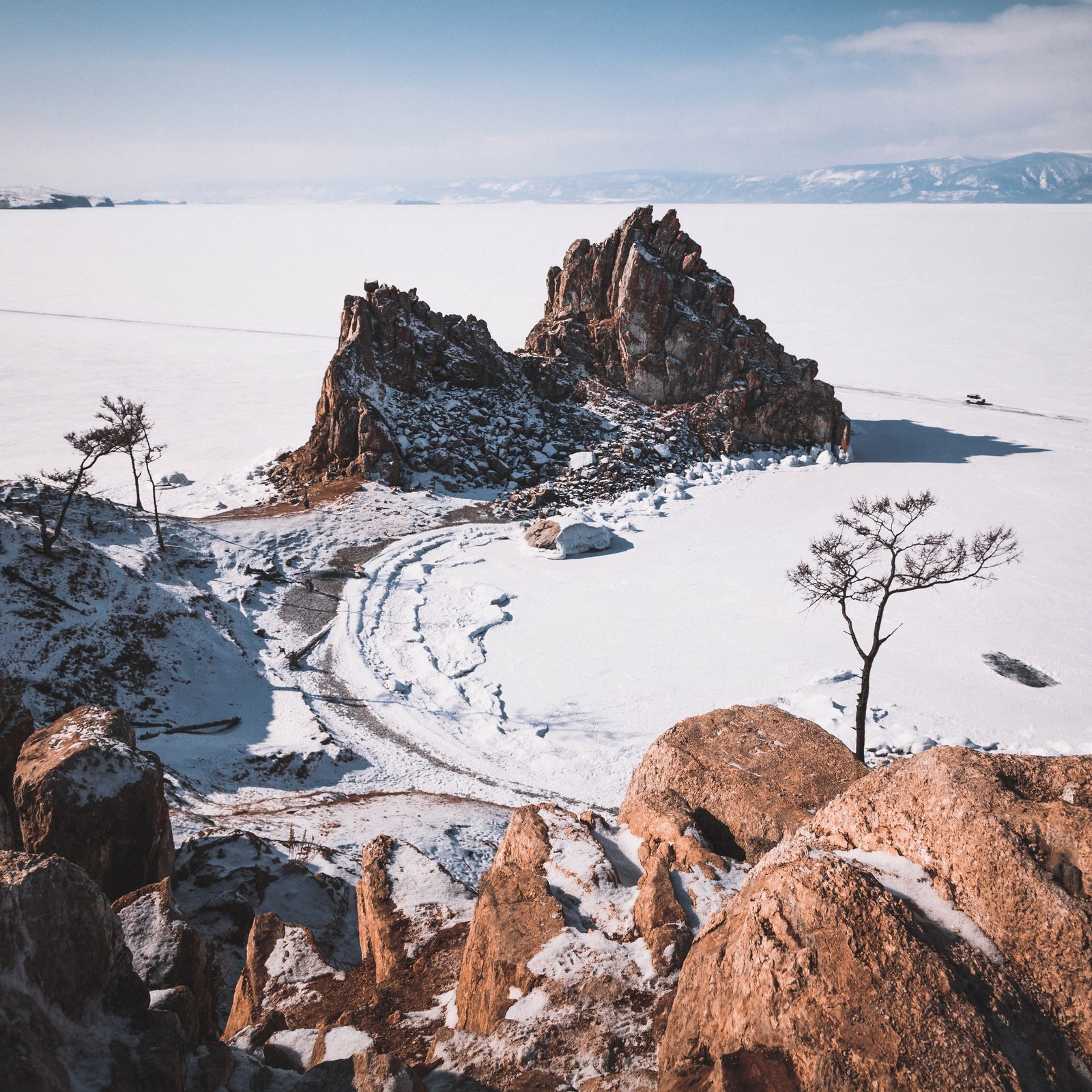 winter Baikal - Baikal, Russia, The photo, Nature, Longpost