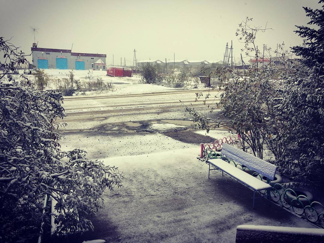 Winter Is Coming! Yakutia August 26, 2017 - Yakutia, Aikhal, , The winter is coming, The photo, Longpost