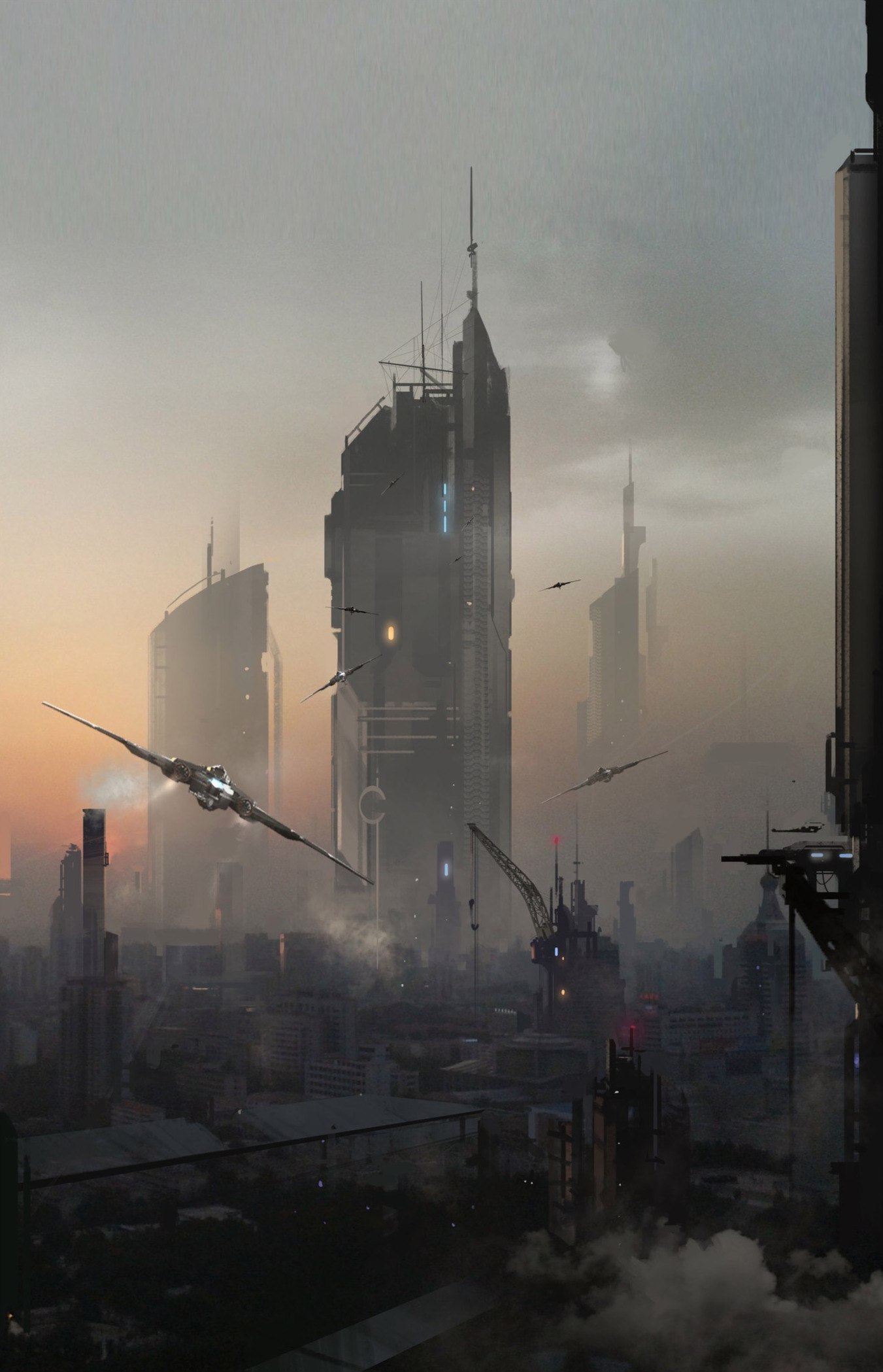 Futuristic Megacities. - , Future, Concept, Longpost